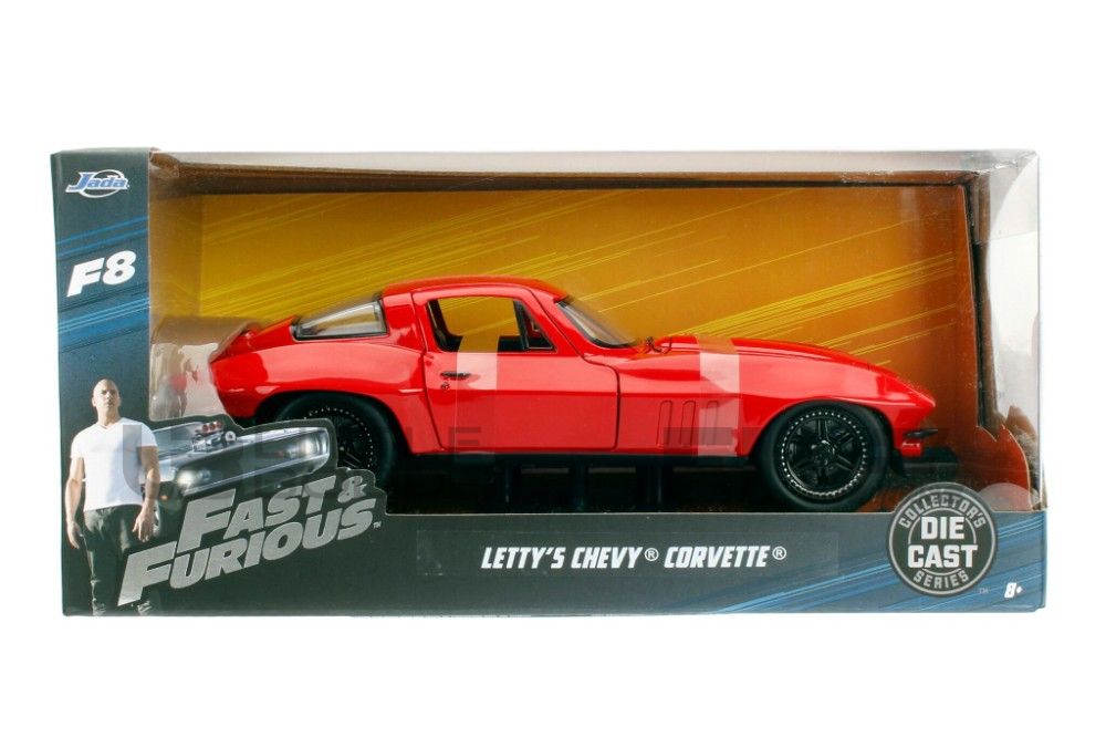 JADA TOYS 1/24 – CHEVROLET Corvette – Fast And Furious 8 – Little Bolide