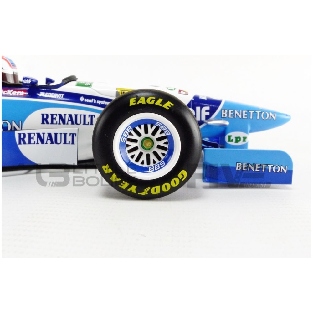☆絶版*Minichamps PMA*1/18*1995 Benetton Renault B195 #1 フランス