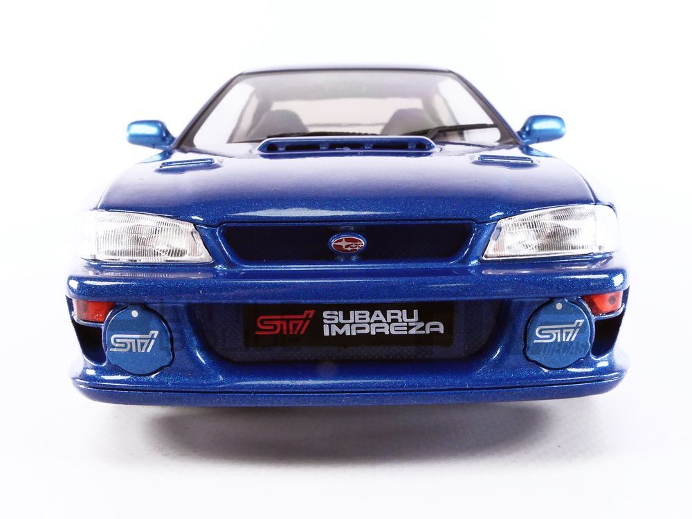 Diecast model cars Subaru Impreza WRX 1/18 Solido STI WRX blue