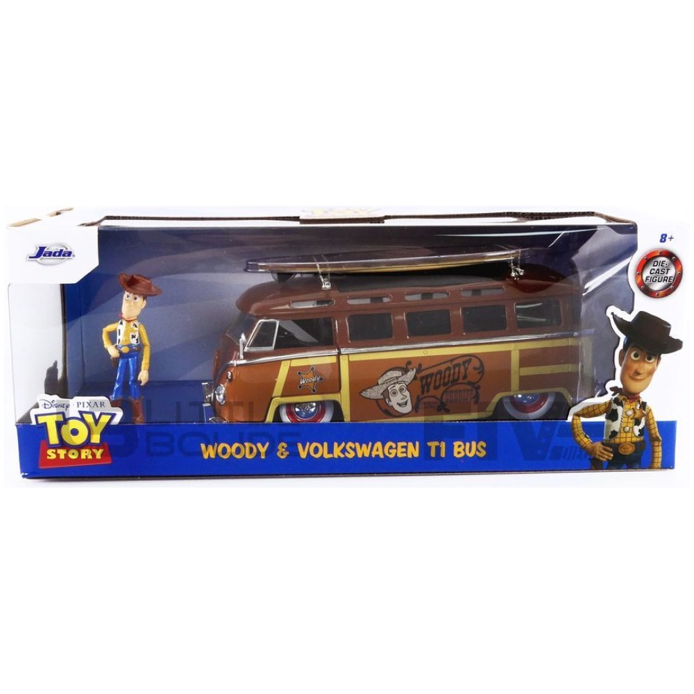 Volkswagen Combi W/Woody Figure