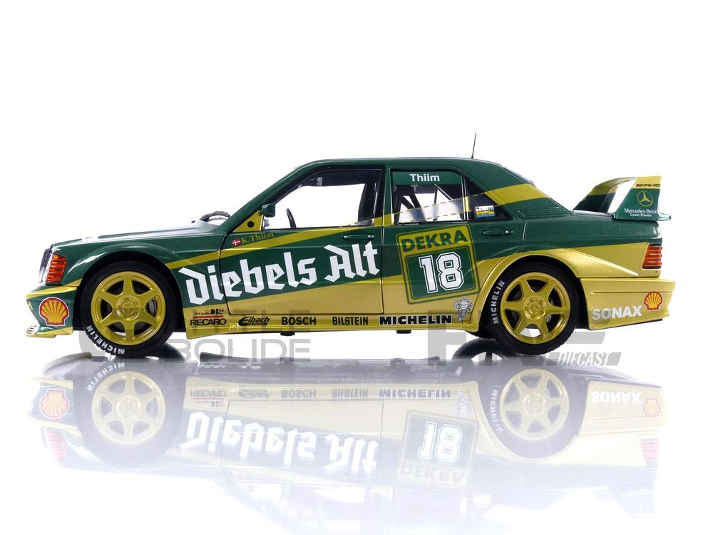 solido 1/18 Mercedes 190E EVO 2 #10 DTM 1991 Laffite メルセデス