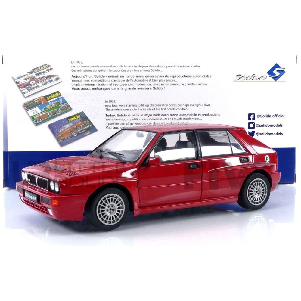 SOLIDO 1/18 – LANCIA Delta HF Integrale – 1991 – Little Bolide