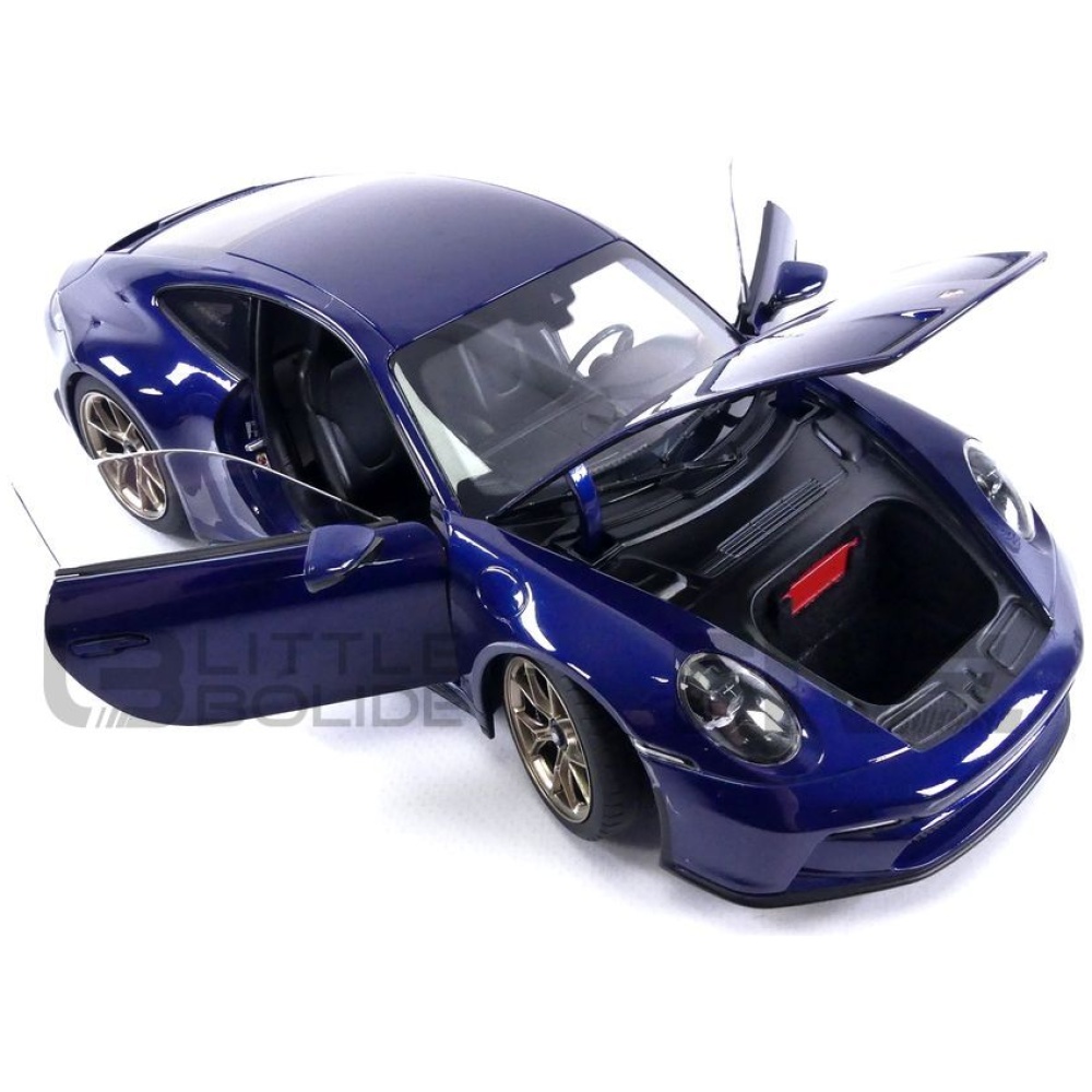 Voiture miniature 1:18 Porsche 911 GT3 2021 bleue par Norev