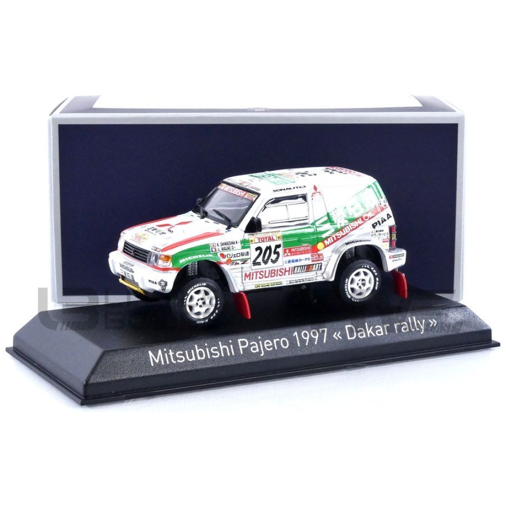 Norev 1:43 - 2 - Voiture miniature - Mitsubishi Pajero #206 Winner
