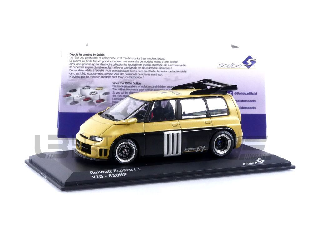 SOLIDO 1/43 – RENAULT Espace F1 – 1994 - Little Bolide