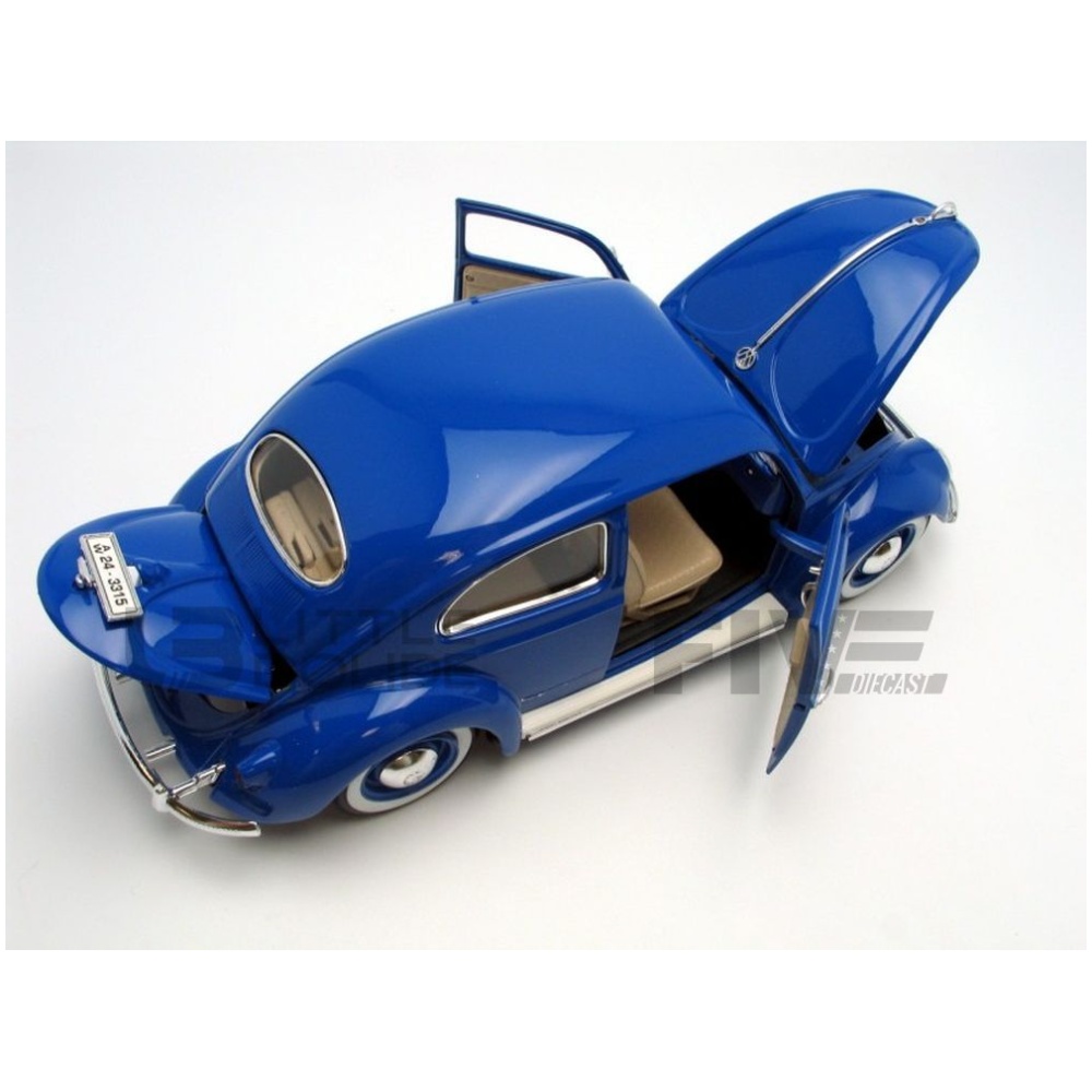 Bburago 1/18 Volkswagen Beetle 1955 Classic Car Model – OMEGA DIECAST