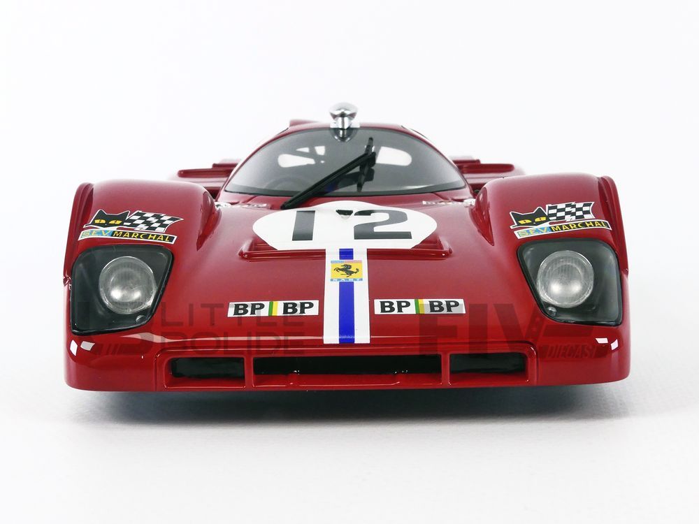 CMR 1/18 – FERRARI 512 M – Le Mans 1971 - Five Diecast