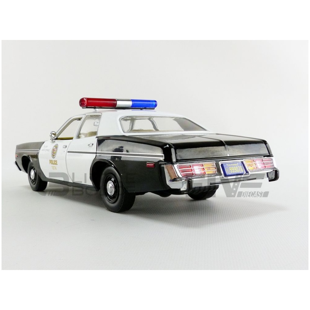 GREENLIGHT COLLECTIBLES 1/18 - DODGE Monaco Metropolitan Police -  Terminator 1984