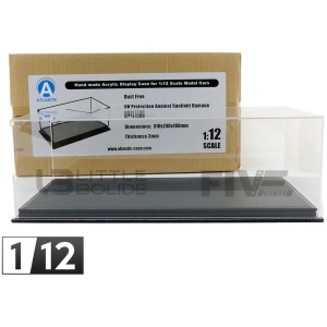 ATLANTIC CASE 1/12 - DISPLAY CASE Show-Case 1/12 - Mulhouse Grey Leather