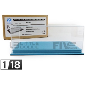ATLANTIC CASE 1/18 - DISPLAY CASE Show-Case 1/18 - Mulhouse Turquoise Leather