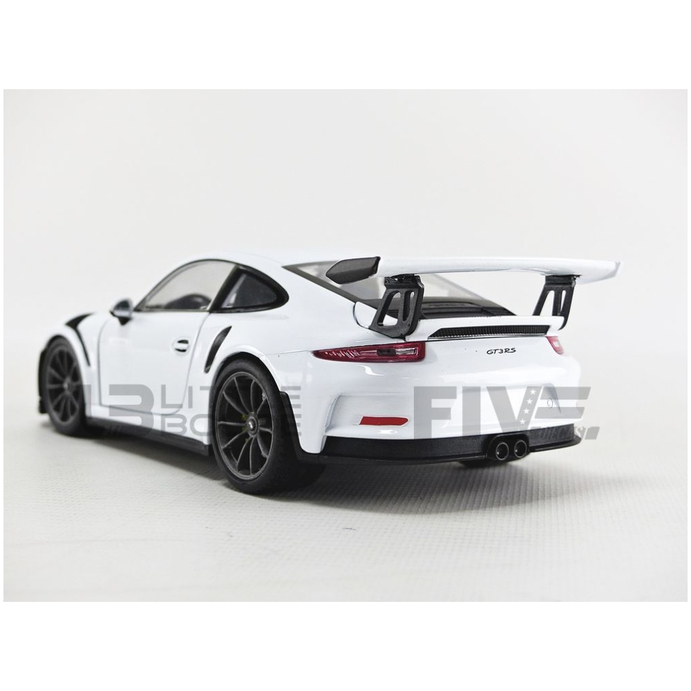 NEW Welly WE24080W Porsche 911 (991) GT3 RS White 1:24 MODELLINO Die Cast  Model