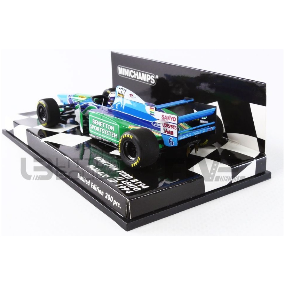 MINICHAMPS 1/43 – BENETTON B 194 Ford – GP Monaco 1994 - Five Diecast