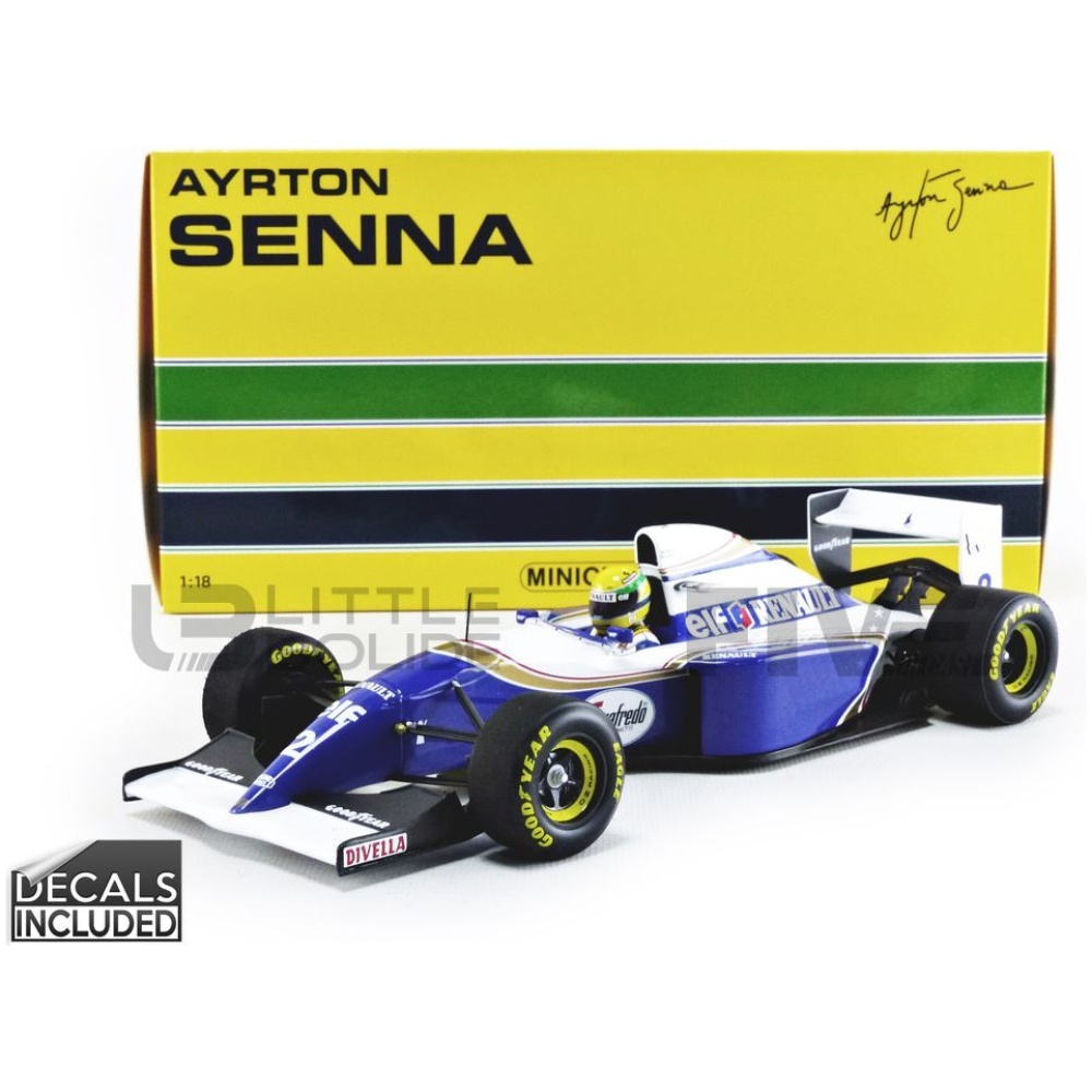 【2024新品】MINICHAMPS 1/18 Williams Renault FW15 A.Senna レーシングカー