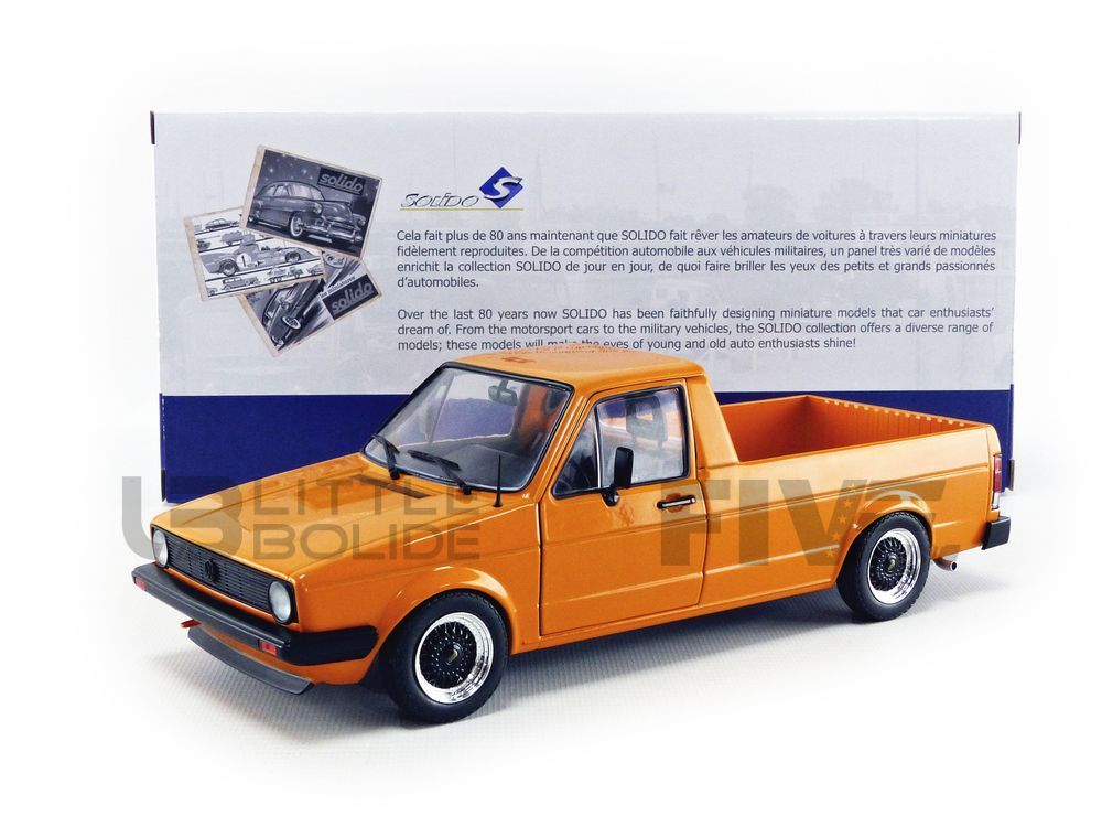 SOLIDO 1/18 - VOLKSWAGEN Caddy MKI Custom - 1982