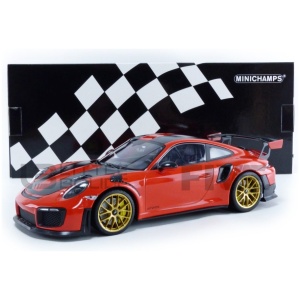 MINICHAMPS 1/18 - PORSCHE 911 / 991.2 GT2 RS Weissach Package - 2018