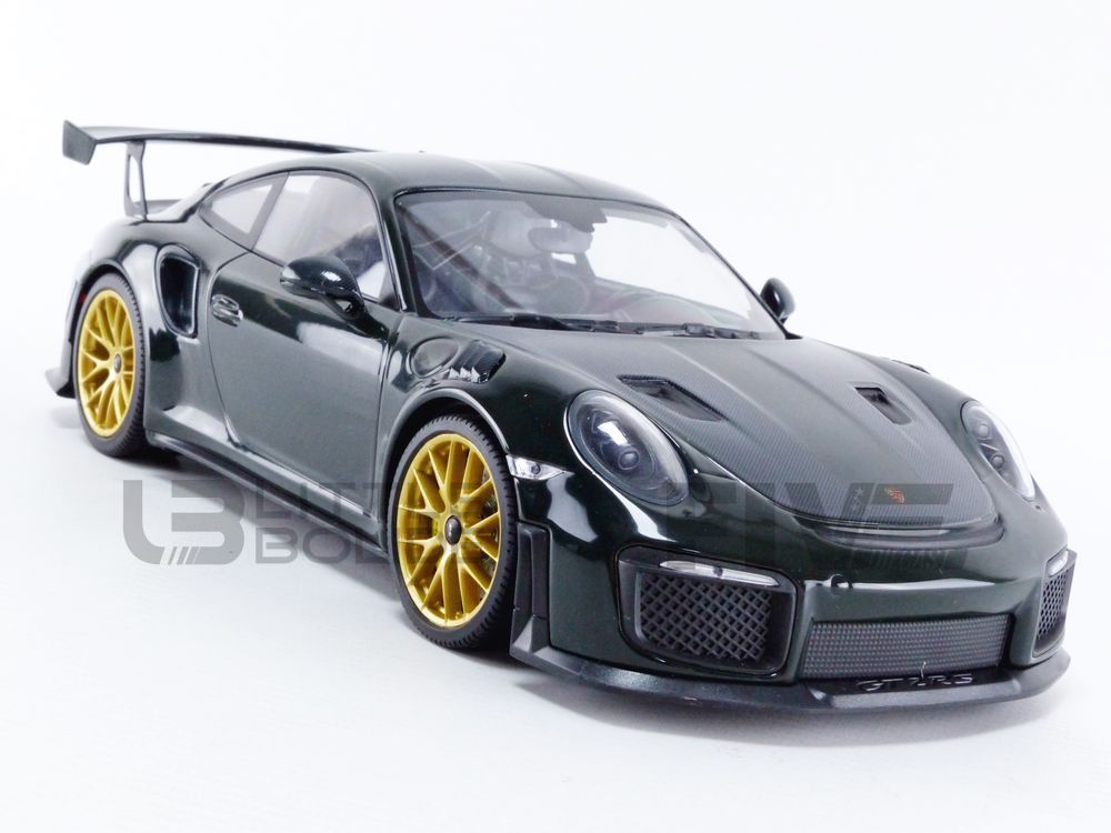 PORSCHE 911 (991/2) GT2 RS Weissach Package (2018), grün/schwarz