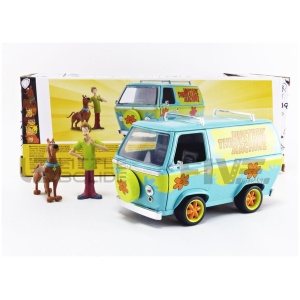 JADA TOYS 1/24 - MISTERY MACHINE Scooby Doo - With Shaggy and Scooby figures
