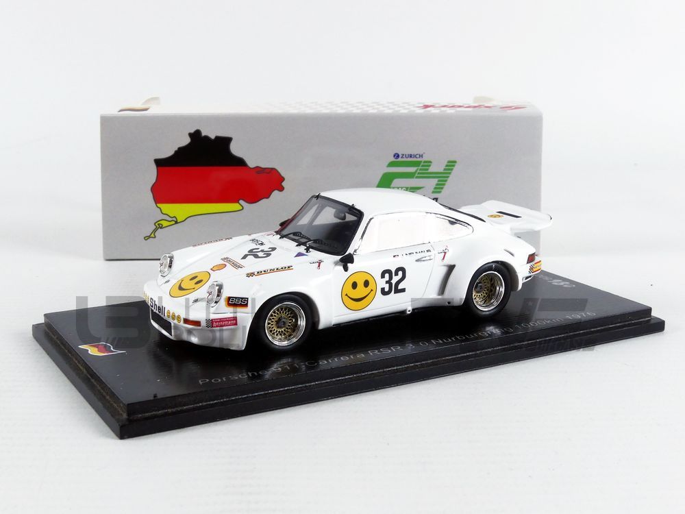 SPARK 1/43 - PORSCHE 911 Carrera RSR 3.0L - 1000 kms Nurburgring 1976