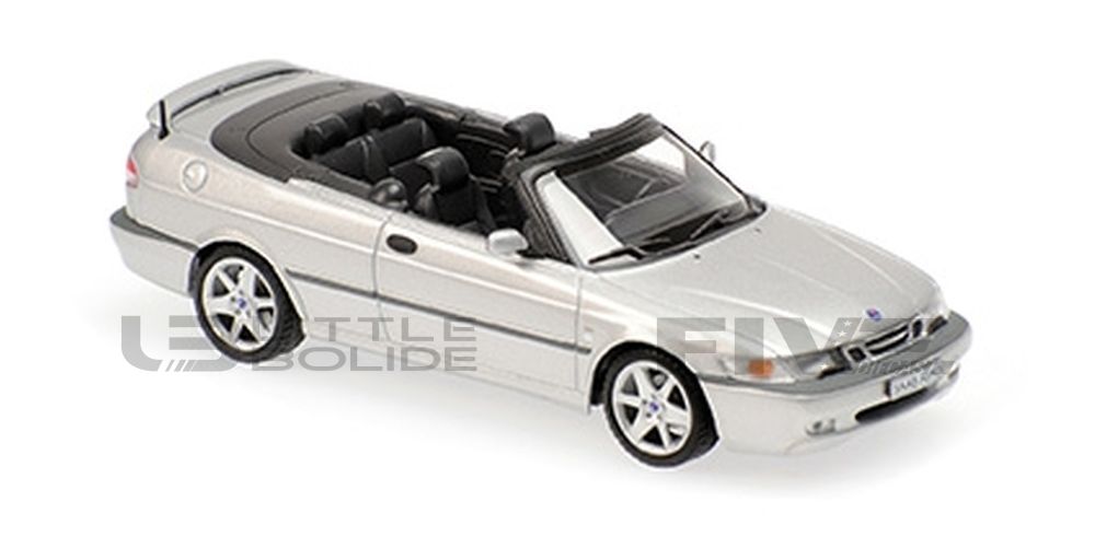  502 coupe cabrioletミニカー 940170831 – MAXICHAMPS 1/43 - SAAB 9-3 Aero Cabriolet - 2001