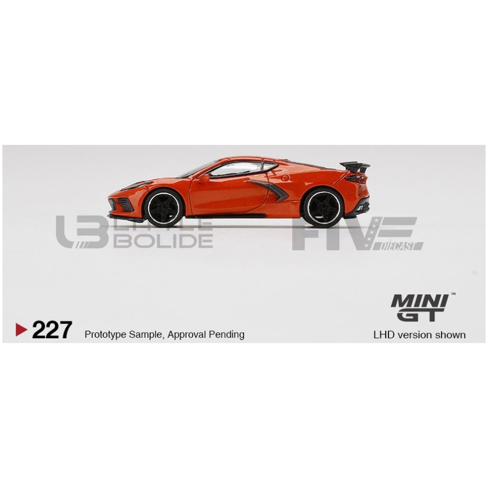 Mini GT 1:64 2020 Chevrolet Corvette C8 Stingray Diecast Model Car Brand  New