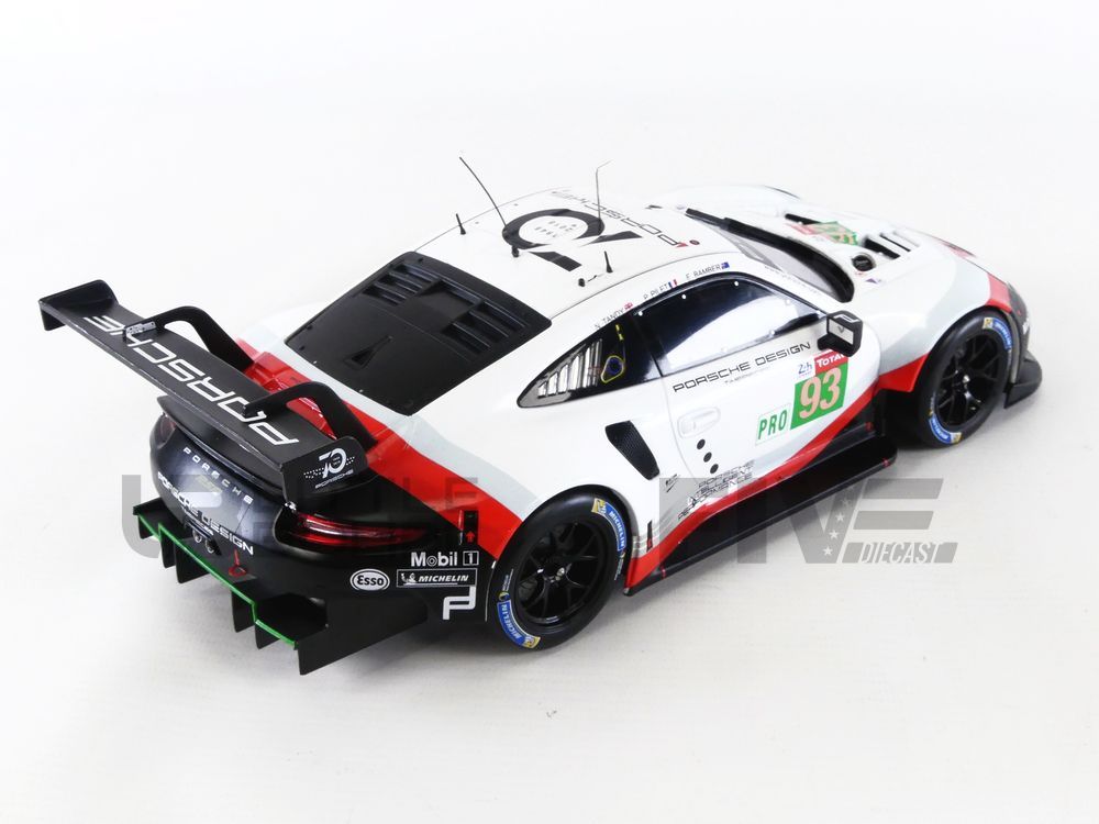 IXO 1/18 - PORSCHE 911 (991) RSR - Le Mans 2018