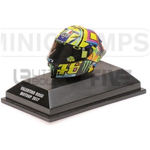 MINICHAMPS 1/10 - AGV Casque Rossi - Moto GP 2017