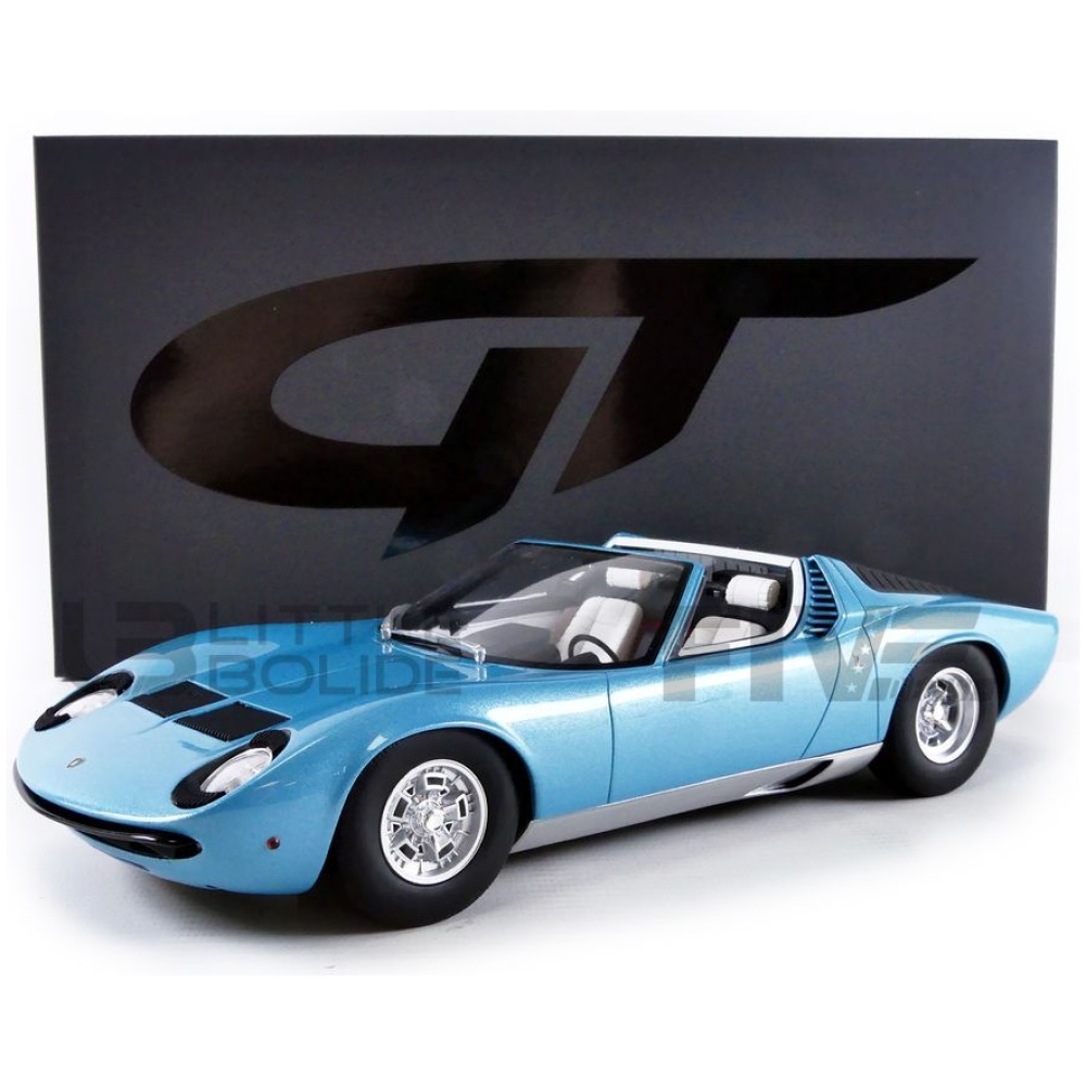 GT SPIRIT 1/18 - LAMBORGHINI Miura P400 Roadster - 1968