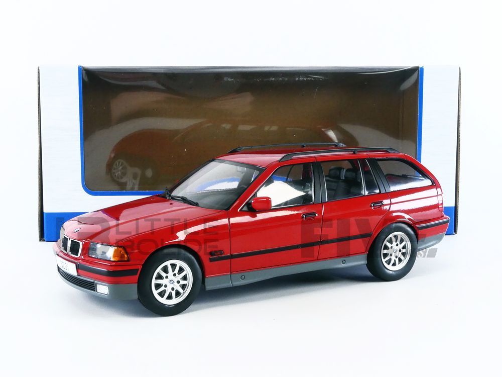 BMW 3er (E36) 1995 silber – MCG 1:18 Metall – Supercars Modellauto