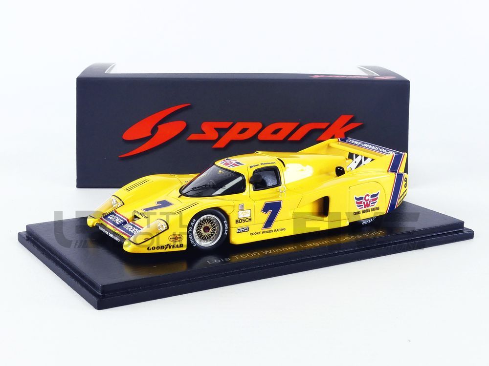 SPARK 1/43 - LOLA T600 - Laguna Seca 1981