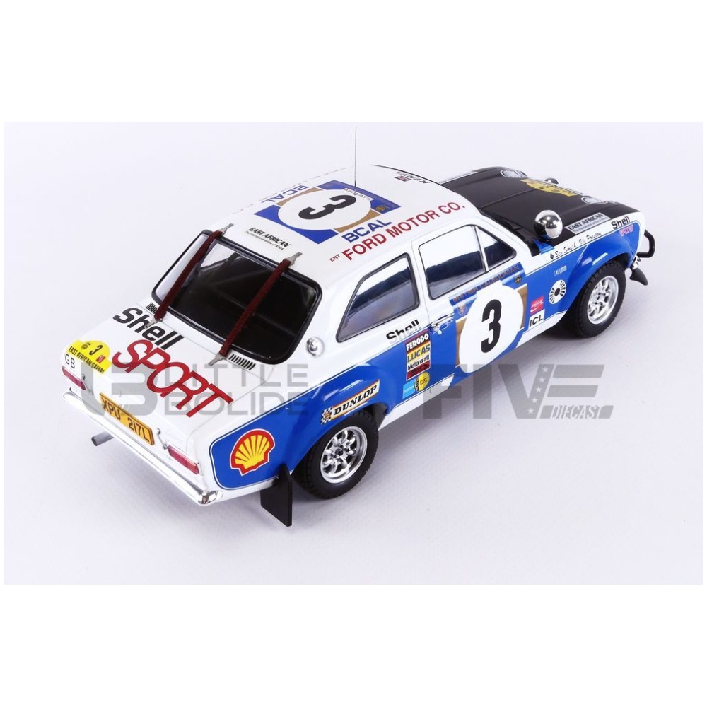 18RMC075B – IXO 1/18 - FORD Escort MK I RS 1600 - Safari Rallye