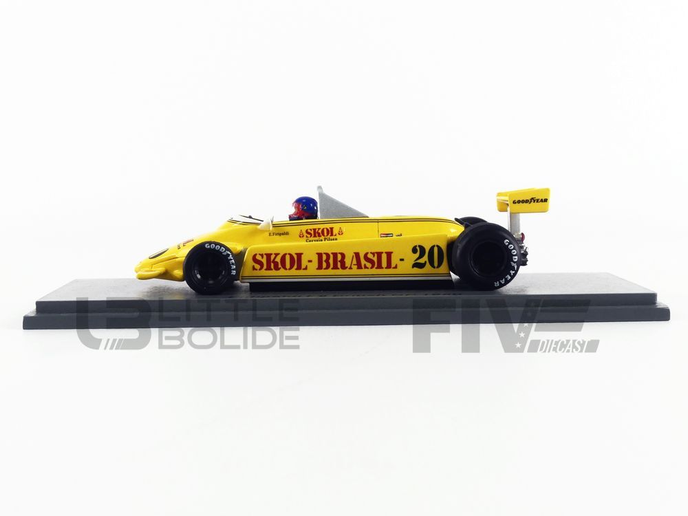 SPARK 1/43 – FITTIPALDI F8 – British GP 1980 - Five Diecast