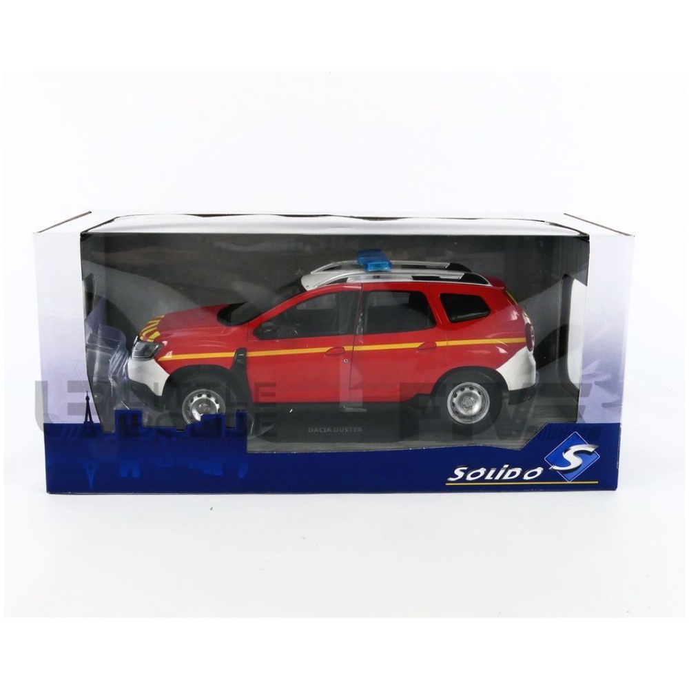 Modellauto Auto modelle 1:18 solido Dacia Duster PH.2 Pompier Fire