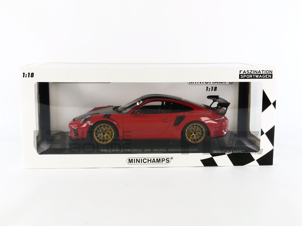 MINICHAMPS 1/18 – PORSCHE 911 GT3 RS Weissach Package – 2024