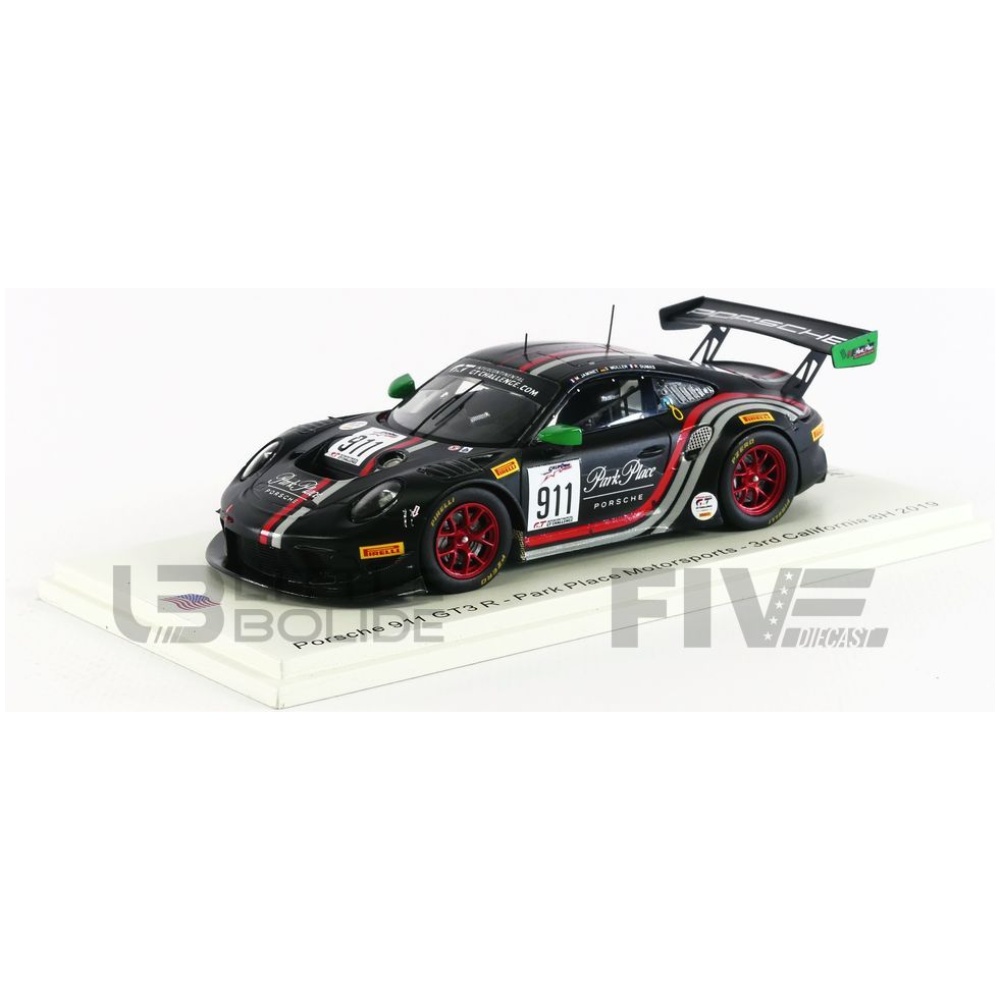 Spark1/43 スパーク1/43 Porsche 911 GT3 R US096 – SPARK 1/43 - PORSCHE 911 GT3 R - Californie 2019 - Five
