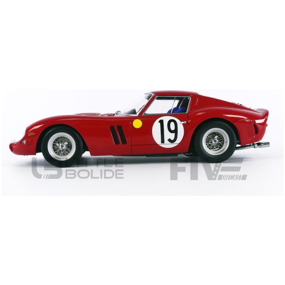 KK SCALE MODELS 1/18 – FERRARI 250 GTO – Le Mans 1962 - Five Diecast