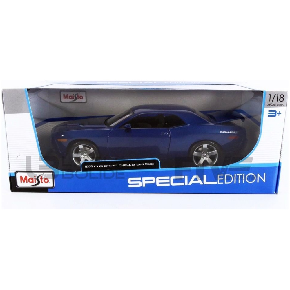  Maisto 1:18 Scale 2006 Dodge Challenger Concept Diecast Vehicle  (Colors May Vary) : Toys & Games