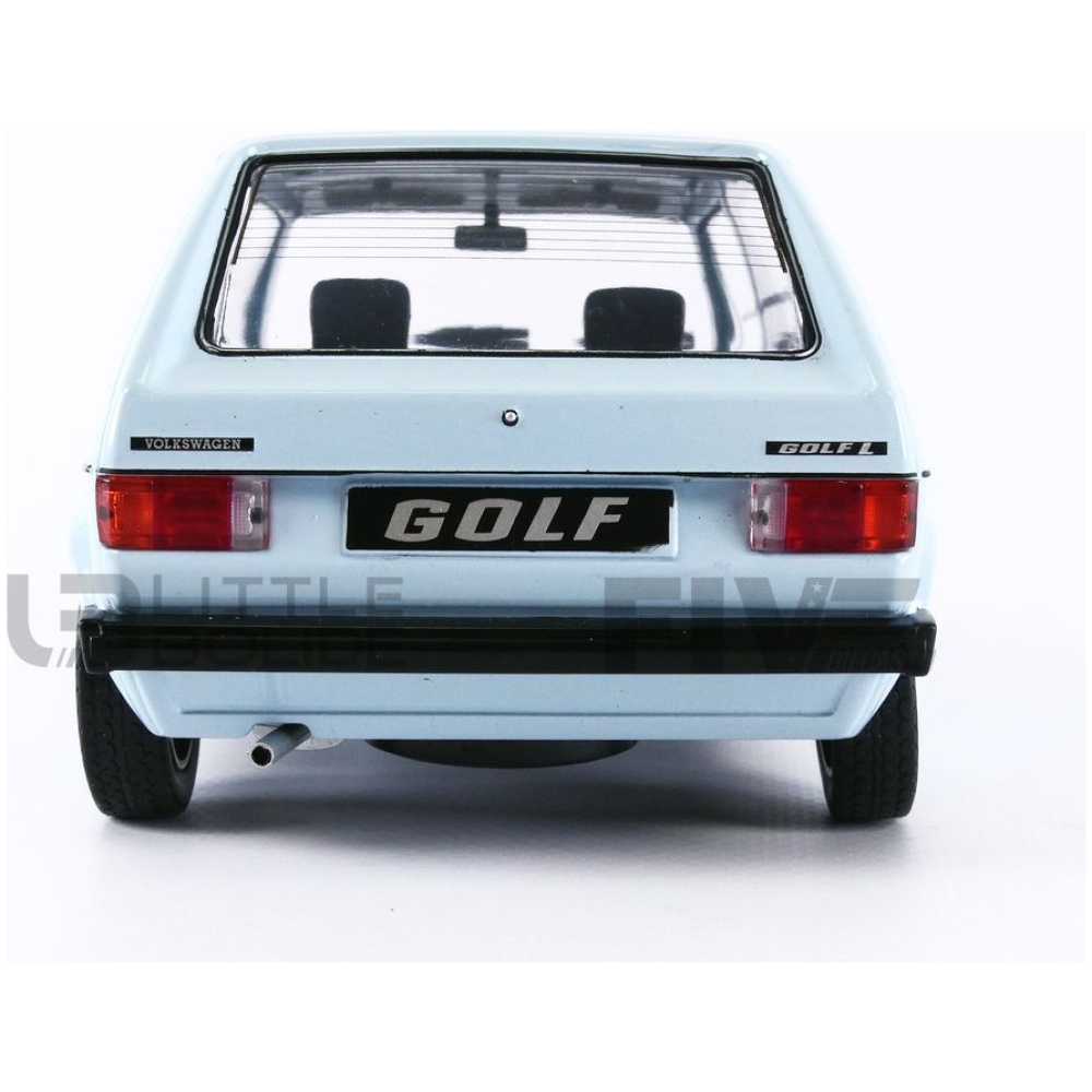 DH211 Voiture 1/18 SOLIDO : Volkswagen Golf L-White Custom 1983