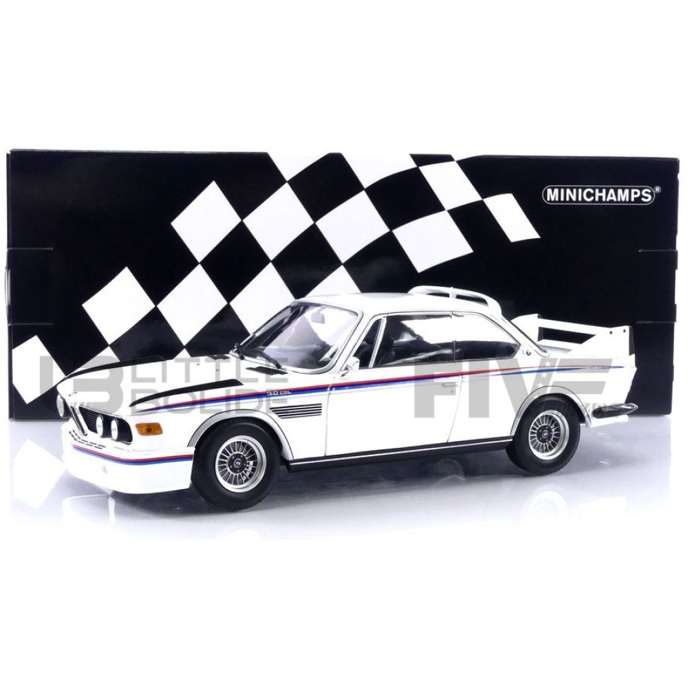 MINICHAMPS 1/18 – BMW 3.0 CSL – 1973 - Five Diecast