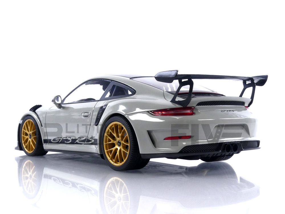 MINICHAMPS 1/18 - PORSCHE 911 GT3 RS (991.2) Weissach Package - 2019