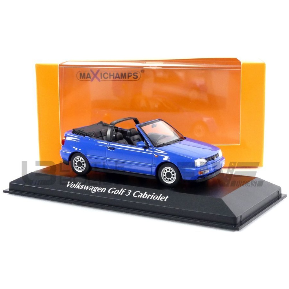940055530 – MAXICHAMPS 1/43 - VOLKSWAGEN Golf Cabriolet - 1997
