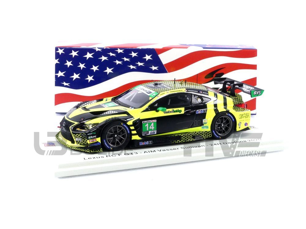 SPARK 1/43 – LEXUS RC F GT3 – Daytona 2020 - Five Diecast