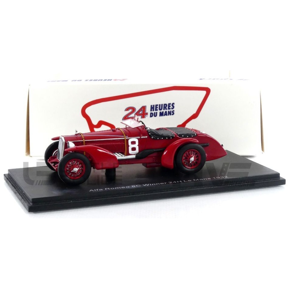 SPARK 1/43 - ALFA-ROMEO 8C - Winner Le Mans 1932