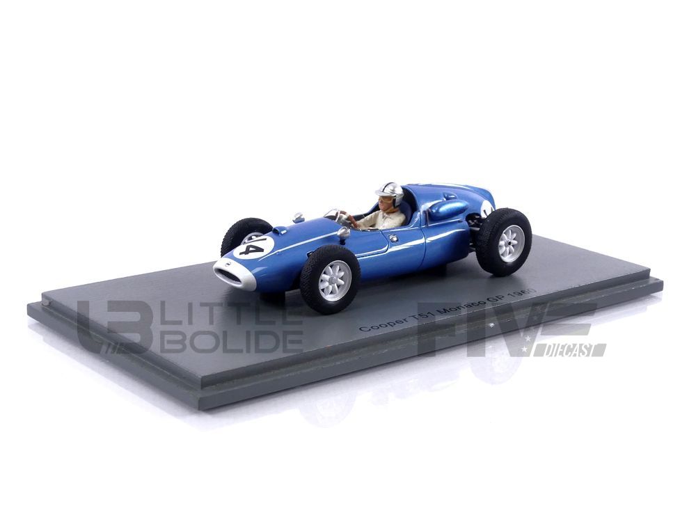 SPARK 1/43 - COOPER T51 - GP Monaco 1960