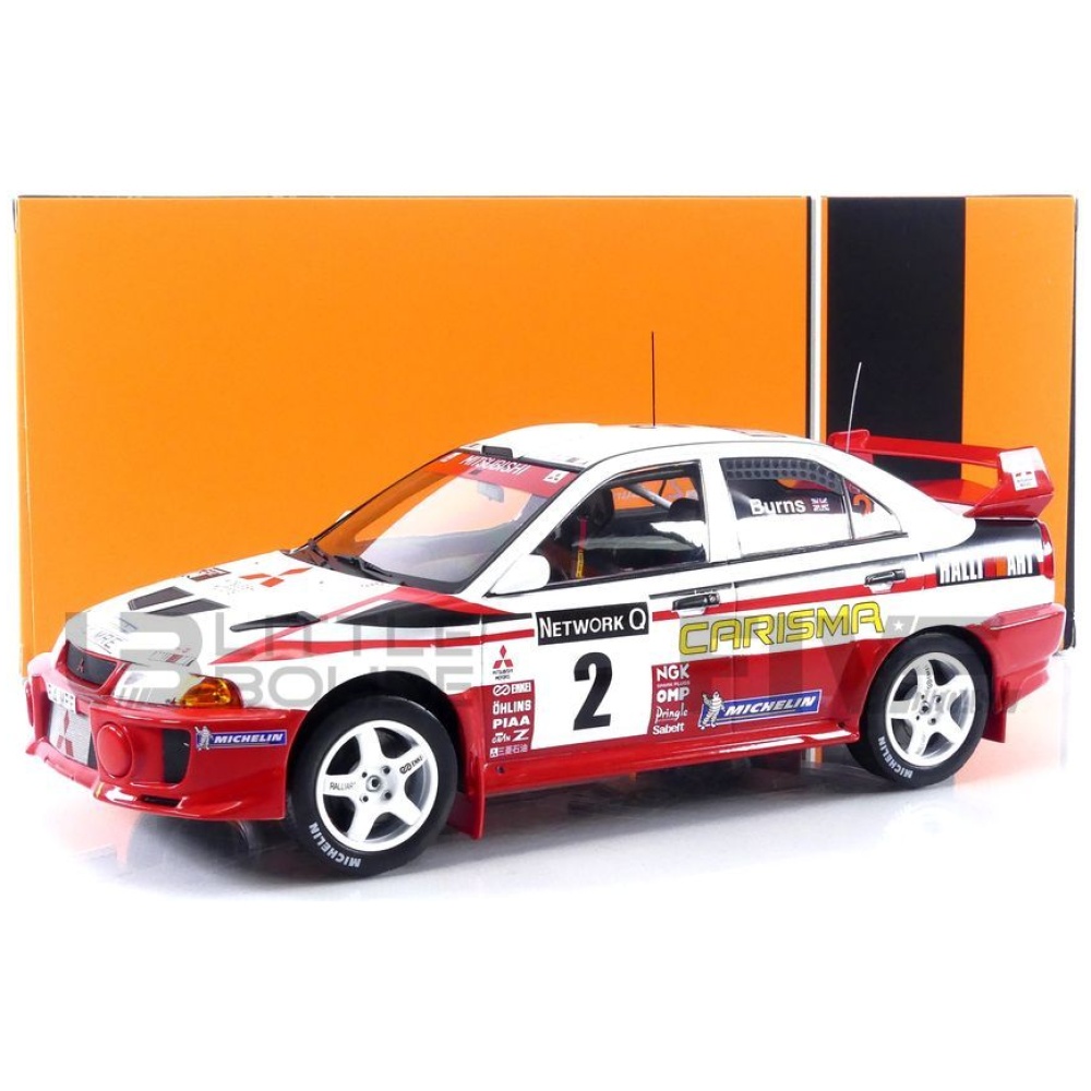 IXO 1/18 – MITSUBISHI Lancer RS Evolution V – RAC Rallye 1998 