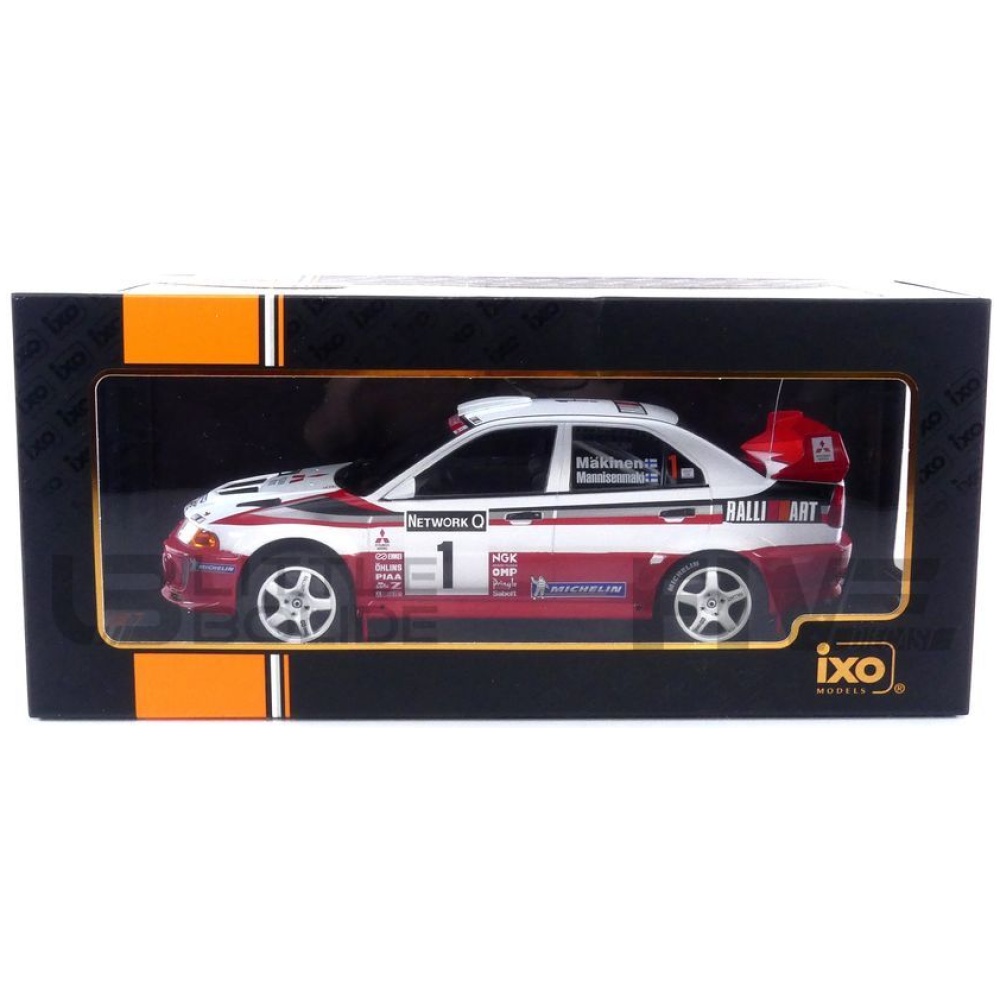 IXO 1/18 – MITSUBISHI Lancer RS Evolution V – RAC Rallye 1998 