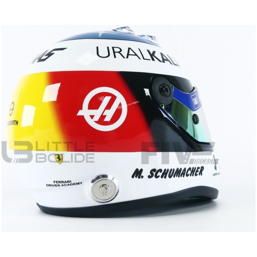 Mini Casque 2021 Mick Schumacher Spa - Boutique F1/Mini casque