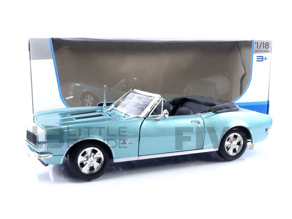 31684BL – MAISTO 1/18 - CHEVROLET Camaro SS 396 Cabriolet - 1967