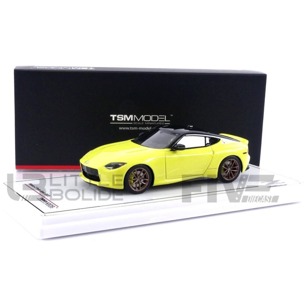 De 1:43 Diecast Modelauto van de Nissan Fairlady Z Proto Spec Ikazuchi van 2023 in