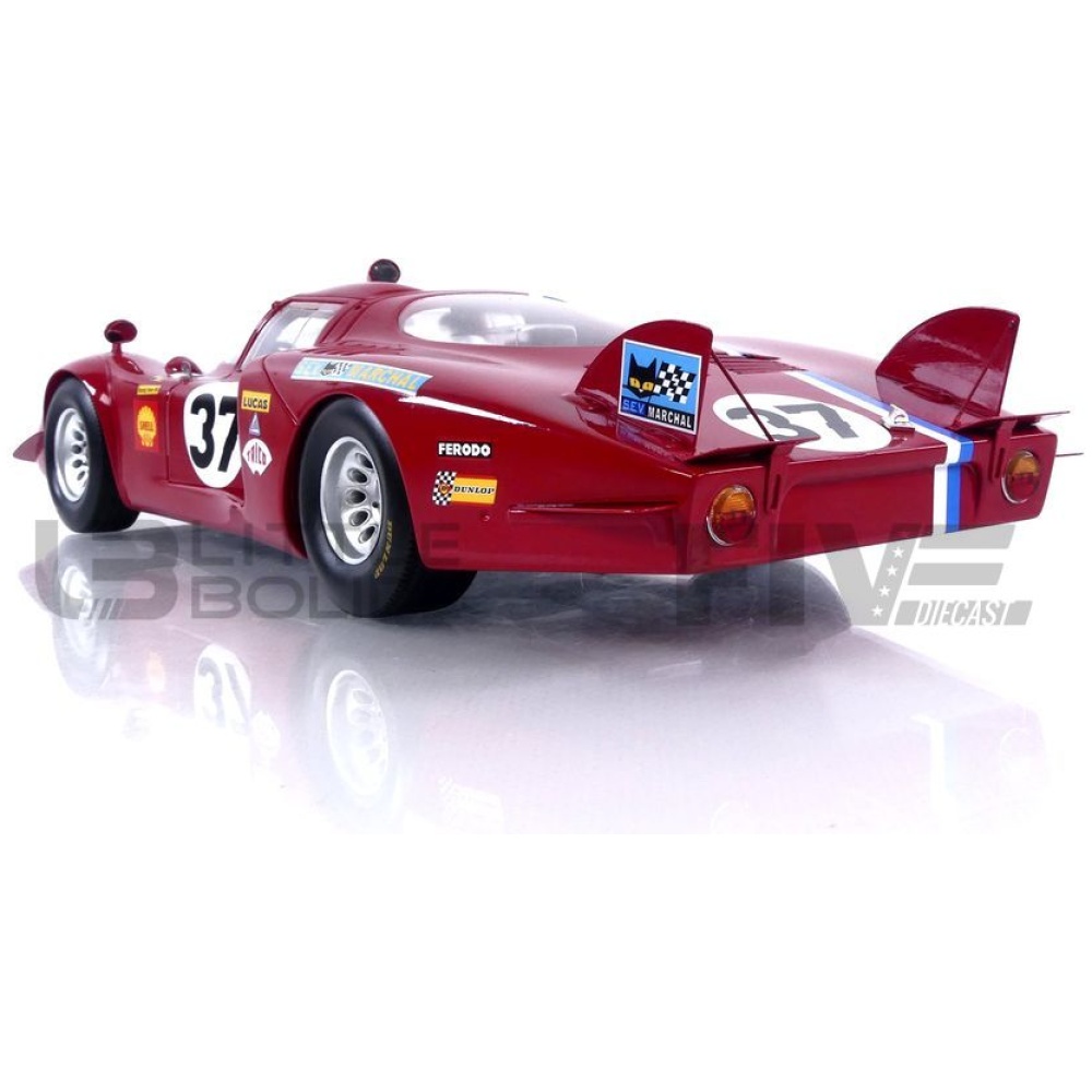 SPARK 1/18 – ALFA-ROMEO 33/2 – Le Mans 1968 - Five Diecast