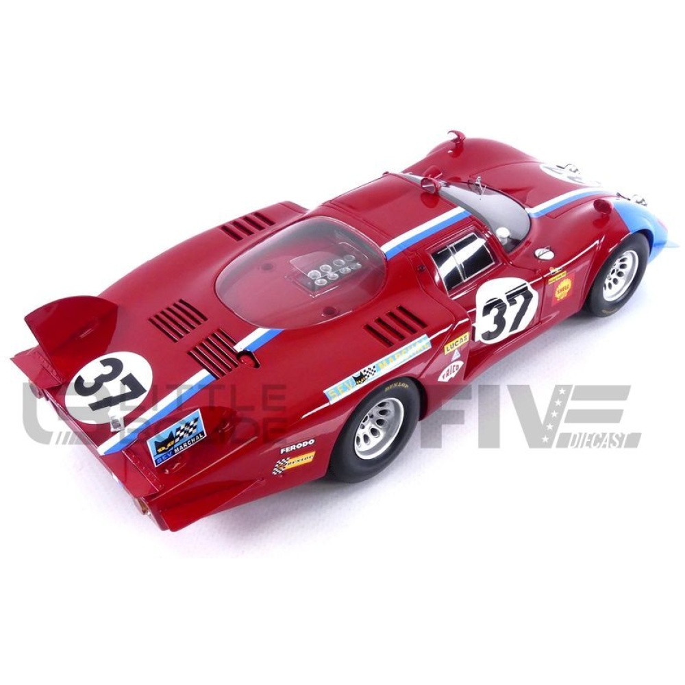 SPARK 1/18 – ALFA-ROMEO 33/2 – Le Mans 1968 - Five Diecast